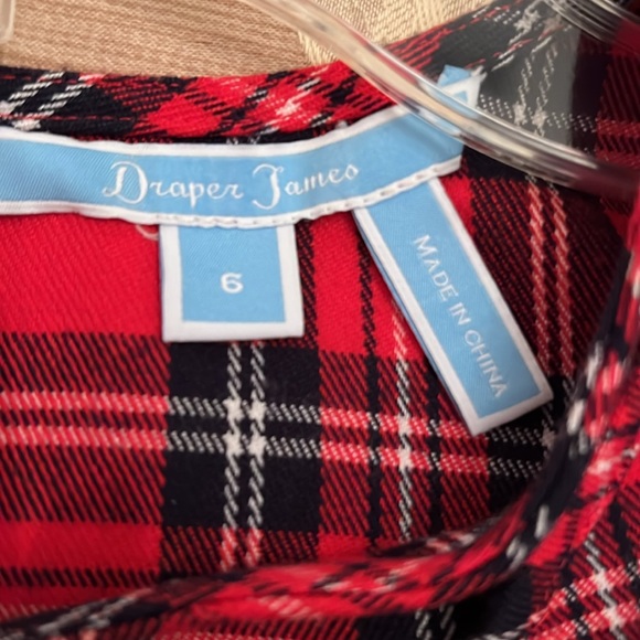 Christmas plaid top - Picture 4 of 4